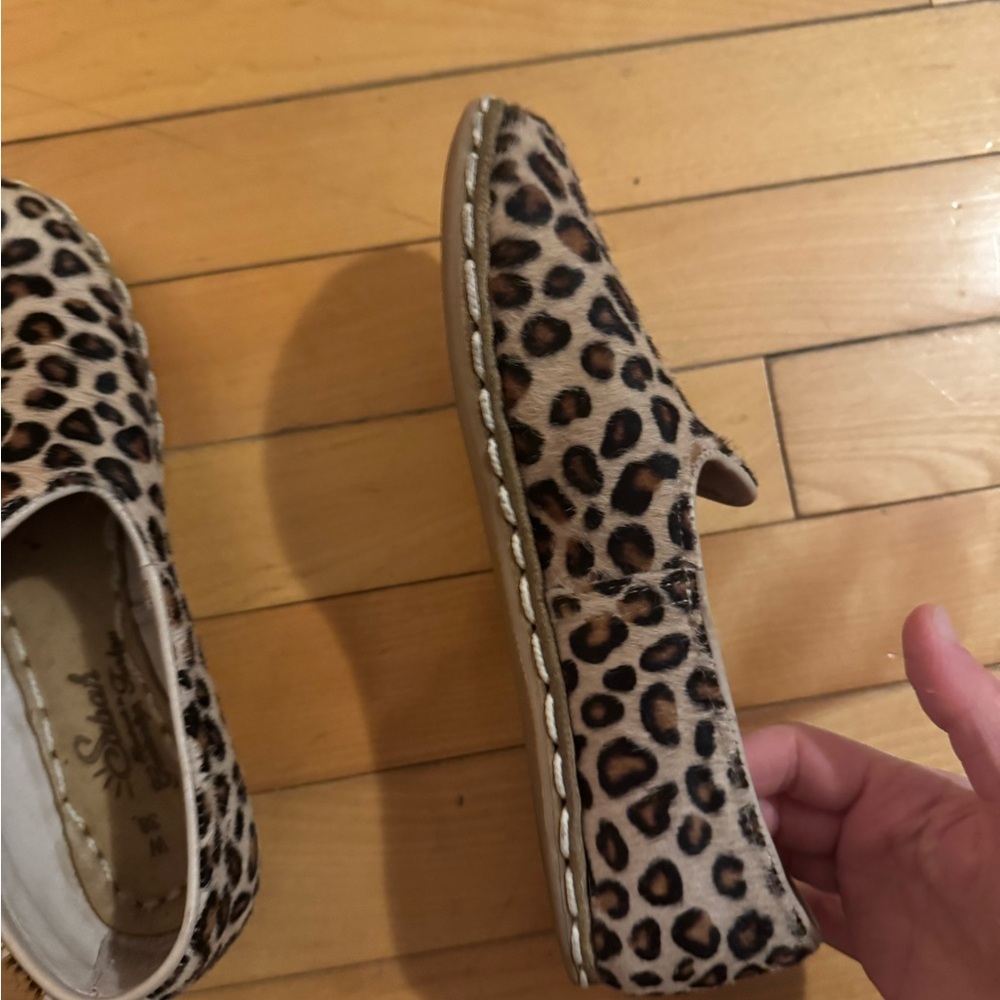 Sabah Women's Brown Leopard Loafers - Picture 3 of 4